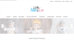 Desktop Screenshot of littleadamandeve.com